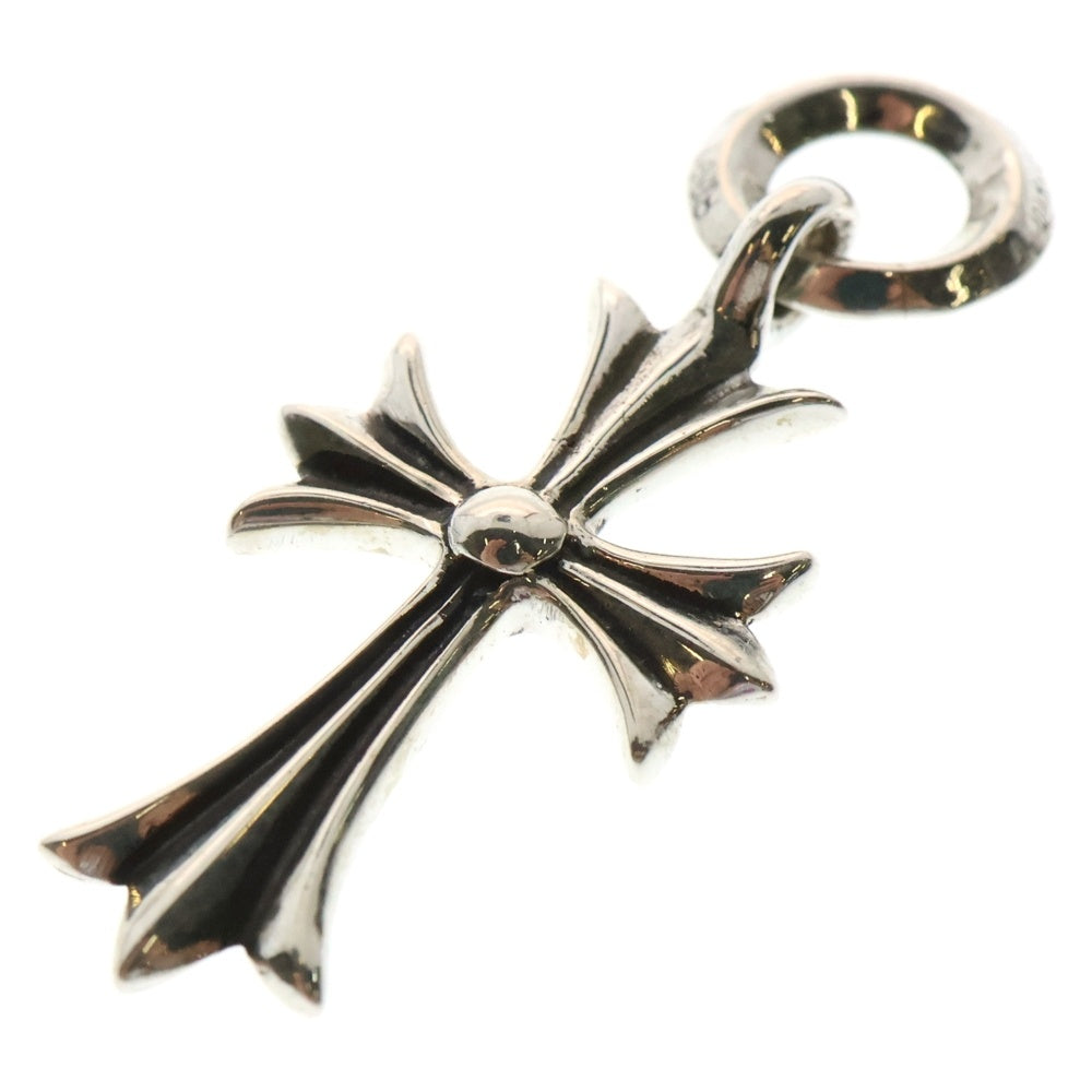 CHROME HEARTS(クロムハーツ) TINY CH CROSS タイニーCHクロス チャーム ネックレストップ シルバー BCA382