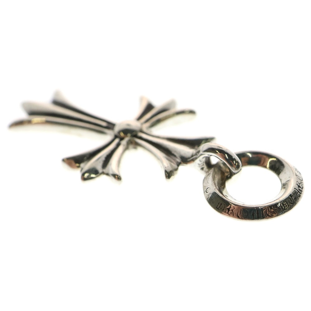 CHROME HEARTS(クロムハーツ) TINY CH CROSS タイニーCHクロス チャーム ネックレストップ シルバー BCA382