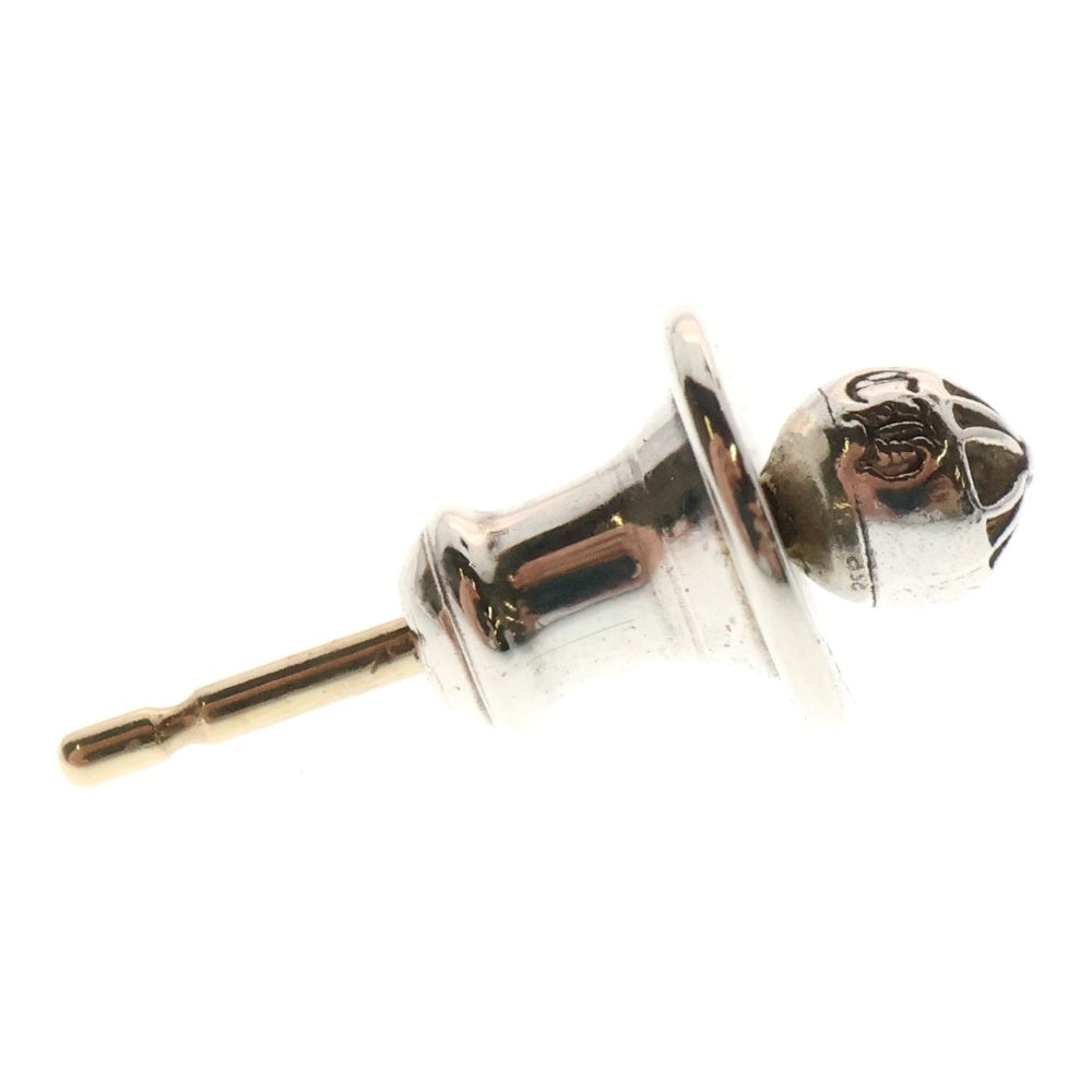CHROME HEARTS(クロムハーツ) MINI CROSS BALL STUD ミニクロスボールスタッド ピアス シルバー