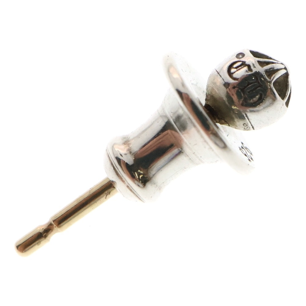 CHROME HEARTS(クロムハーツ) MINI CROSS BALL STUD ミニクロスボールスタッド ピアス シルバー