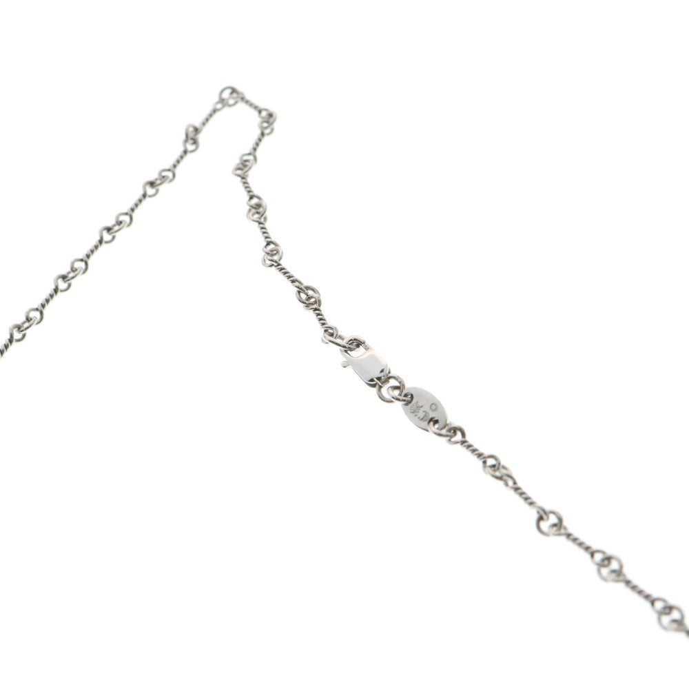 CHROME HEARTS(クロムハーツ) 18KWG NECKCHAIN T24 ツイストチェーンネックレス 24inch ホワイトゴールド