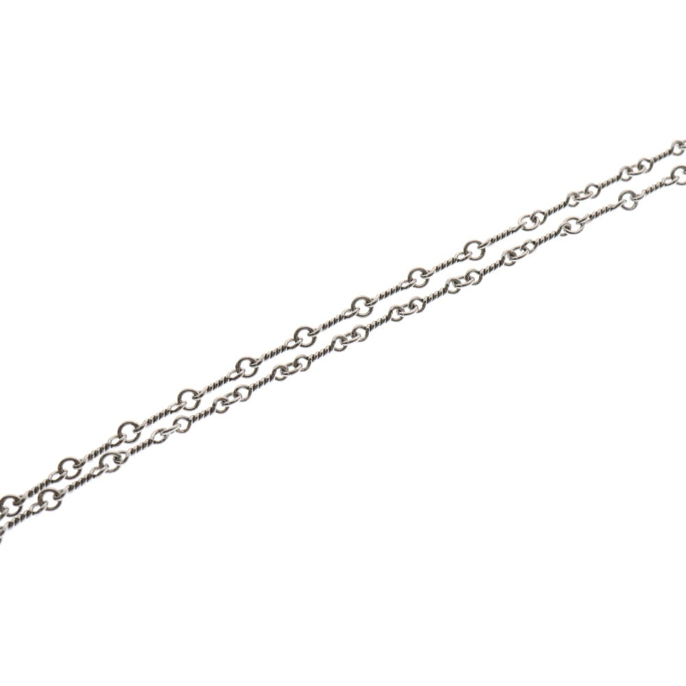 CHROME HEARTS(クロムハーツ) 18KWG NECKCHAIN T24 ツイストチェーンネックレス 24inch ホワイトゴールド