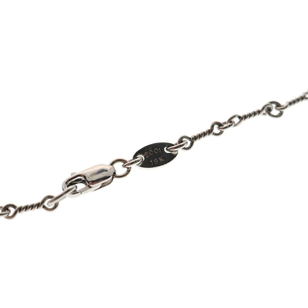 CHROME HEARTS(クロムハーツ) 18KWG NECKCHAIN T24 ツイストチェーンネックレス 24inch ホワイトゴールド