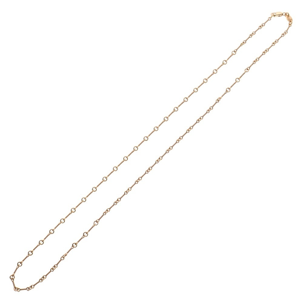 CHROME HEARTS(クロムハーツ) 22K NECKCHAIN T20 ツイストチェーンネックレス 20inch ゴールド BCA015