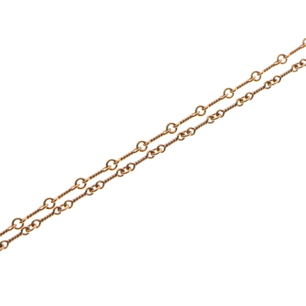 CHROME HEARTS(クロムハーツ) 22K NECKCHAIN T20 ツイストチェーンネックレス 20inch ゴールド BCA015