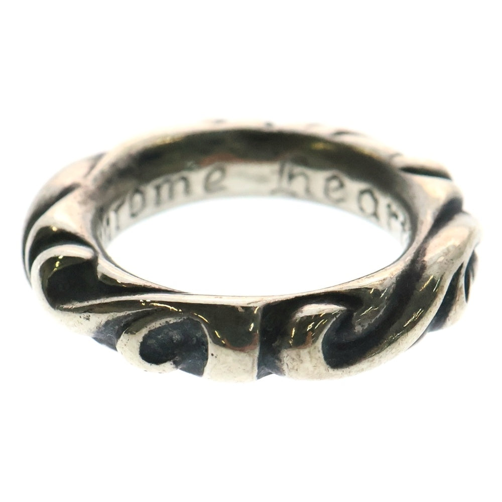 CHROME HEARTS(クロムハーツ) SCRL BAND スクロールバンド リング シルバー BCA351