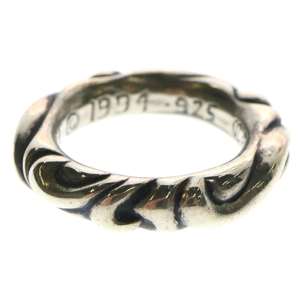 CHROME HEARTS(クロムハーツ) SCRL BAND スクロールバンド リング シルバー BCA351