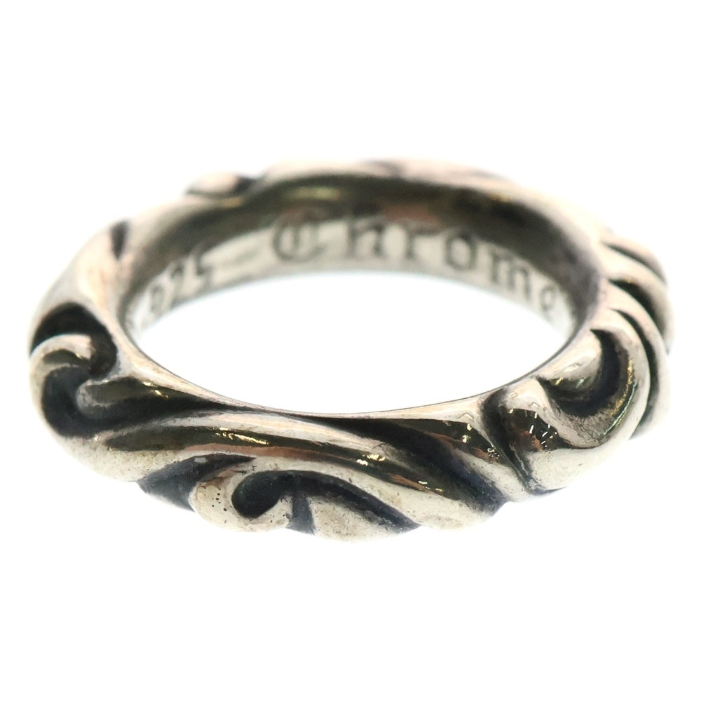 CHROME HEARTS(クロムハーツ) SCRL BAND スクロールバンド リング シルバー BCA351
