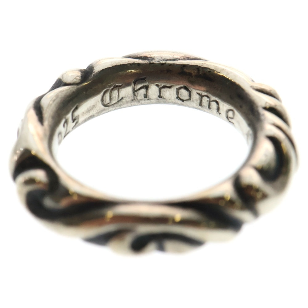 CHROME HEARTS(クロムハーツ) SCRL BAND スクロールバンド リング シルバー BCA351