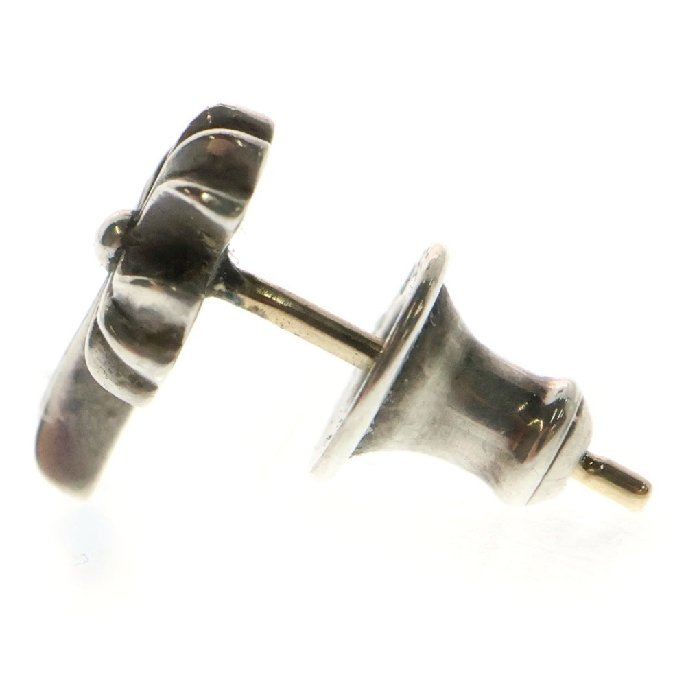 CHROME HEARTS(クロムハーツ) CH CRSS 2 FAT CHクロスファット スタッドピアス シルバー BCA092