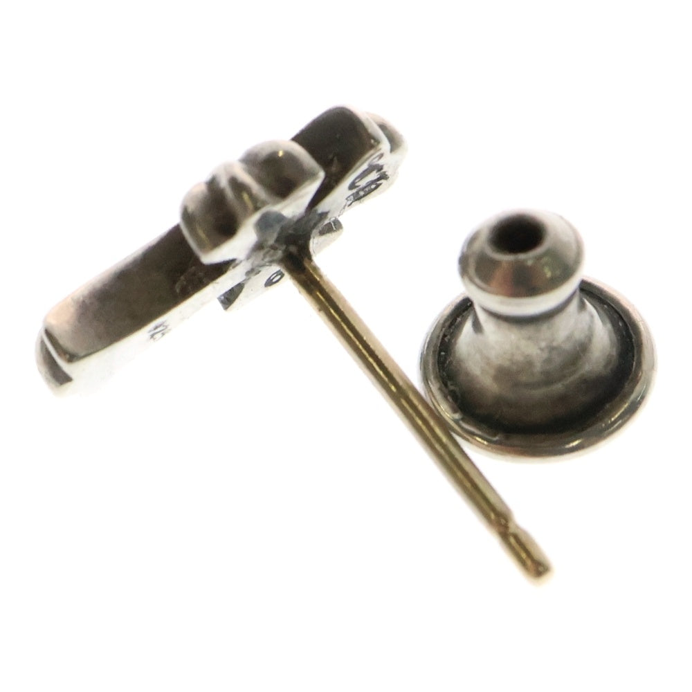 CHROME HEARTS(クロムハーツ) CH CRSS 2 FAT CHクロスファット スタッドピアス シルバー BCA092