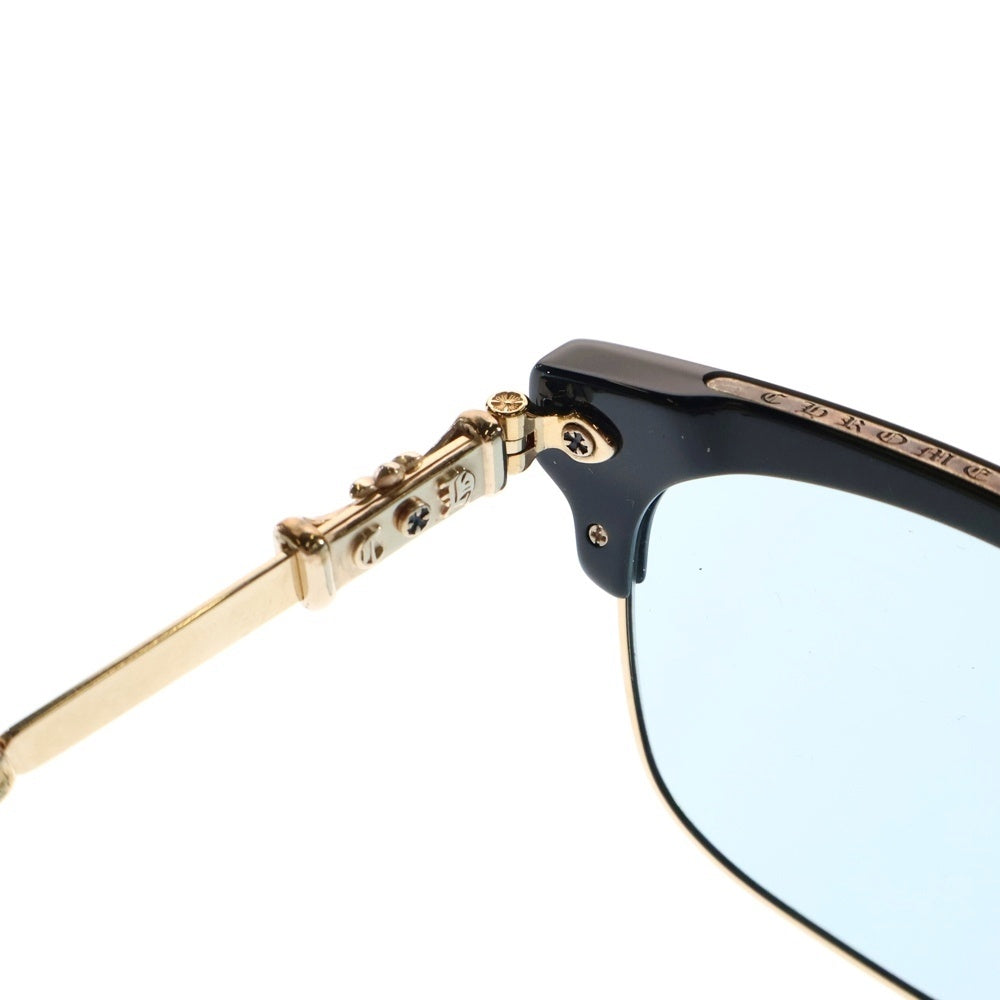 CHROME HEARTS(クロムハーツ) BONENNOISSEUR II テンプルCHクロスハーフリム眼鏡