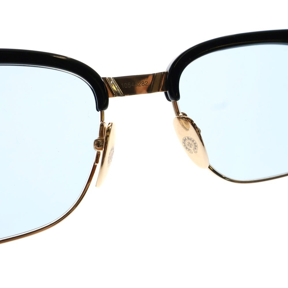 CHROME HEARTS(クロムハーツ) BONENNOISSEUR II テンプルCHクロスハーフリム眼鏡