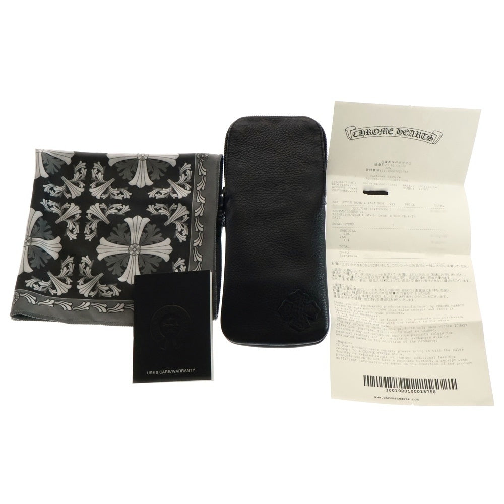 CHROME HEARTS(クロムハーツ) BONENNOISSEUR II テンプルCHクロスハーフリム眼鏡