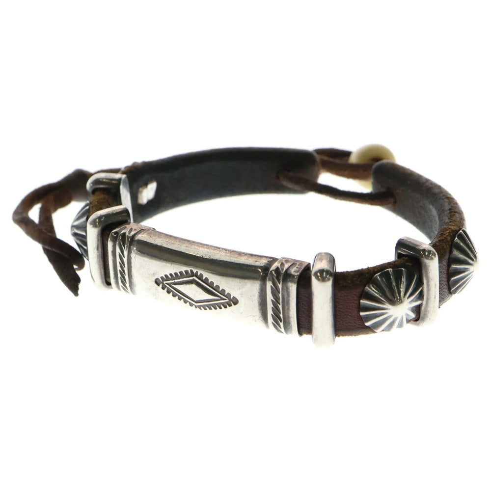 goro's(ゴローズ) Wカンブレス レザーブレスレット
