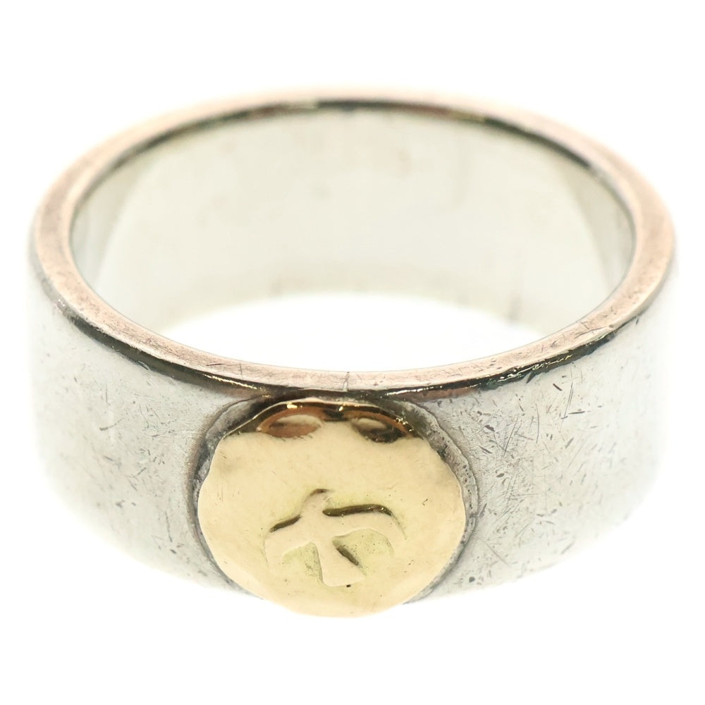 goro's(ゴローズ) 平打ちリング シルバー/ゴールド 15号