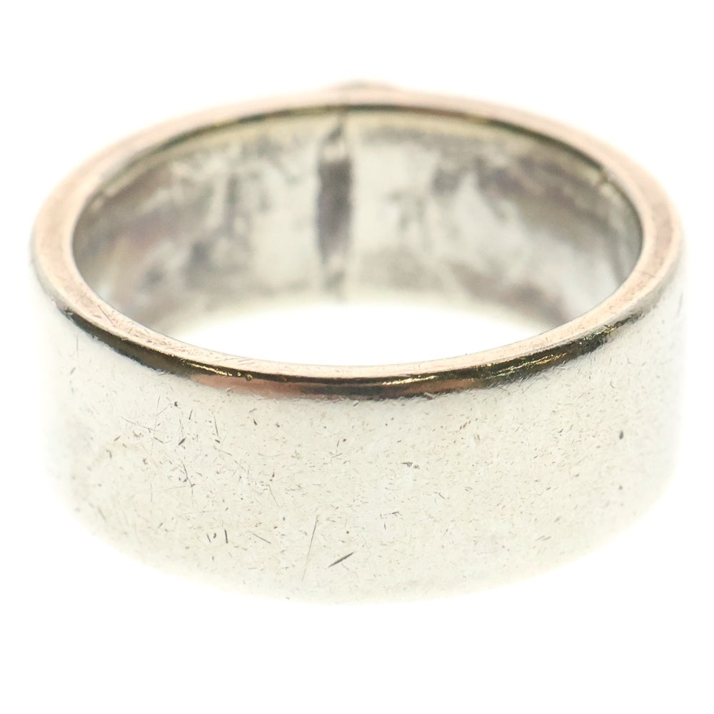 goro's(ゴローズ) 平打ちリング シルバー/ゴールド 15号