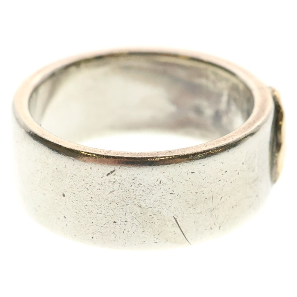 goro's(ゴローズ) 平打ちリング シルバー/ゴールド 15号