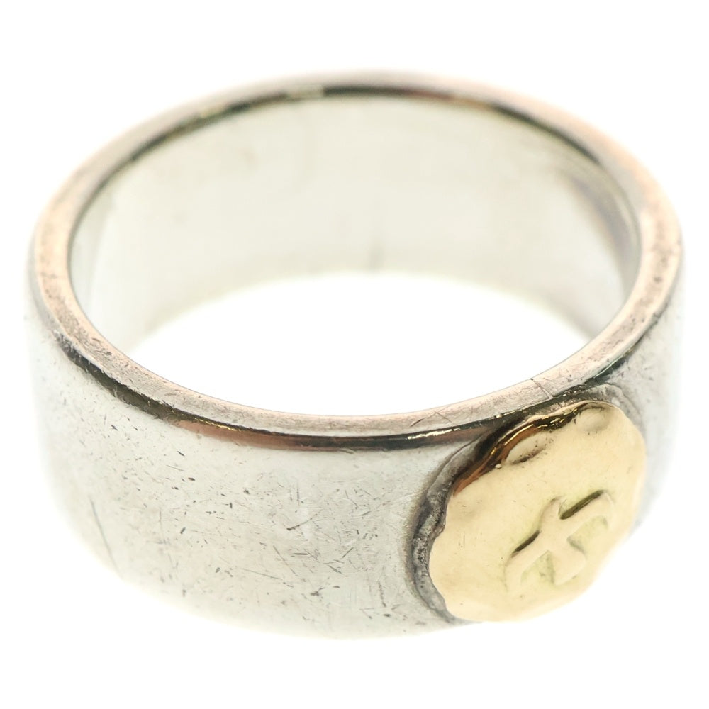 goro's(ゴローズ) 平打ちリング シルバー/ゴールド 15号