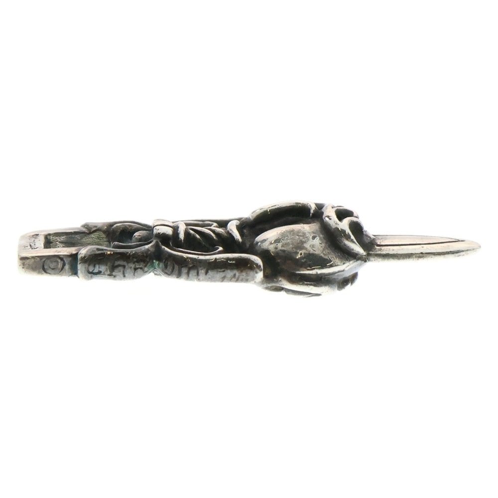 CHROME HEARTS(クロムハーツ) DAGGER HEART ダガーハート ペンダントトップ シルバー BCA243