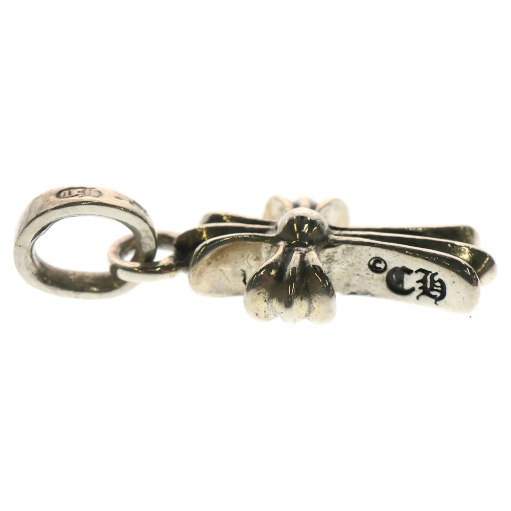 CHROME HEARTS(クロムハーツ) CRS BBYFAT P DMND ベイビーファットクロス PAVEダイヤ ペンダントトップ シルバー BCA234