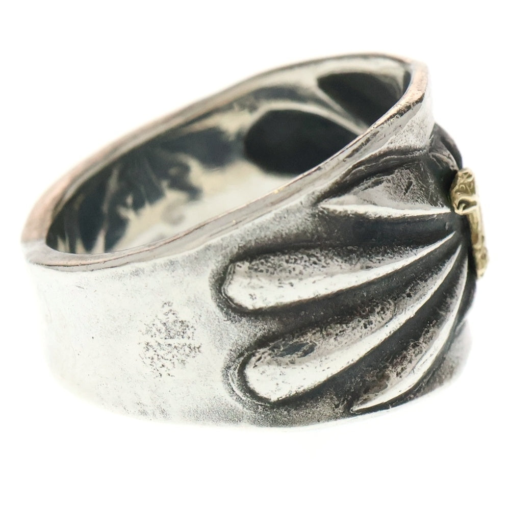 LARRY SMITH(ラリースミス) 18K EAGLE FACE BUTTERFLY SHELL リング RG-0057