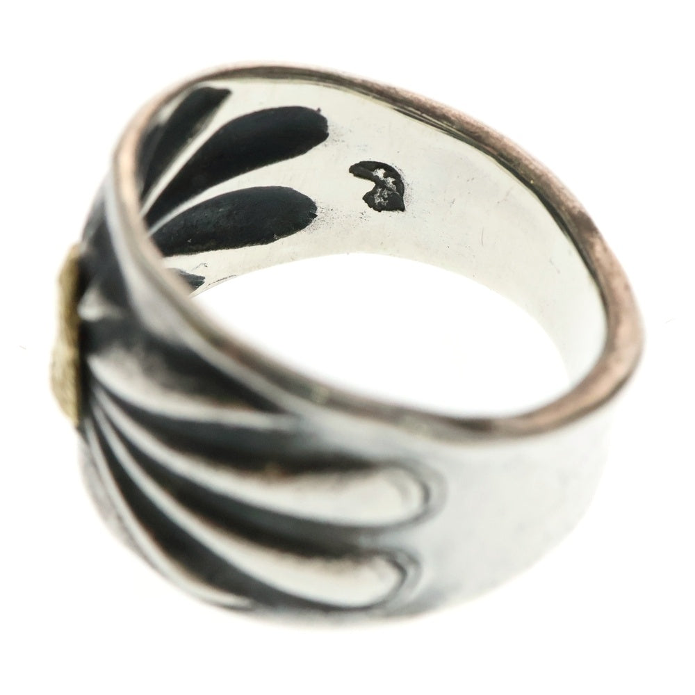 LARRY SMITH(ラリースミス) 18K EAGLE FACE BUTTERFLY SHELL リング RG-0057