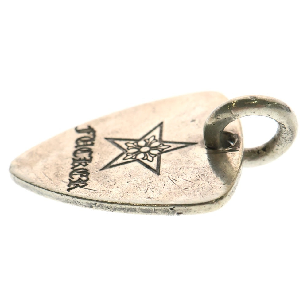 CHROME HEARTS(クロムハーツ) GUITAR PICK ギターピック スターファッカー ネックレストップ シルバー