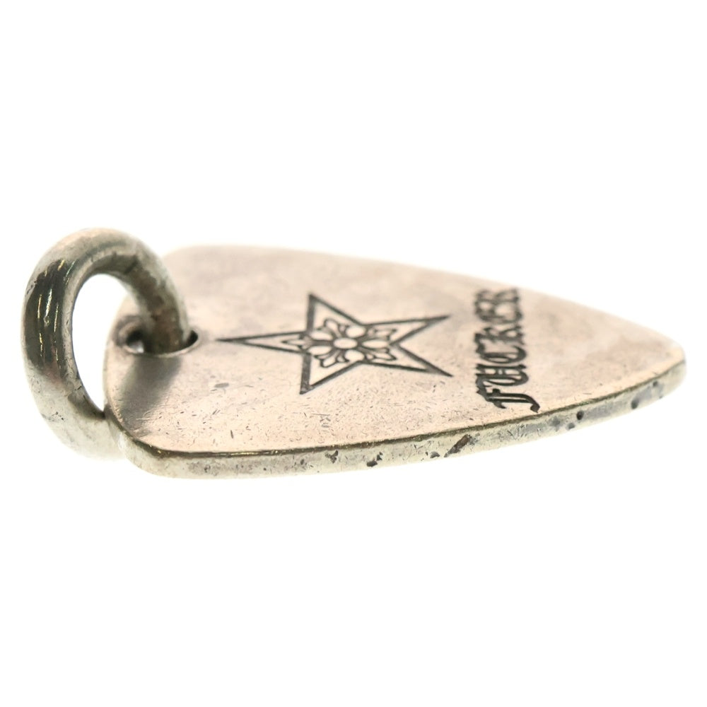 CHROME HEARTS(クロムハーツ) GUITAR PICK ギターピック スターファッカー ネックレストップ シルバー