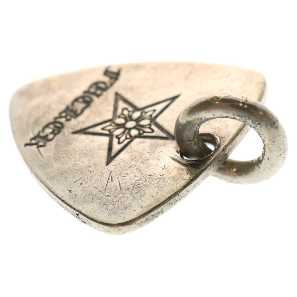 CHROME HEARTS(クロムハーツ) GUITAR PICK ギターピック スターファッカー ネックレストップ シルバー