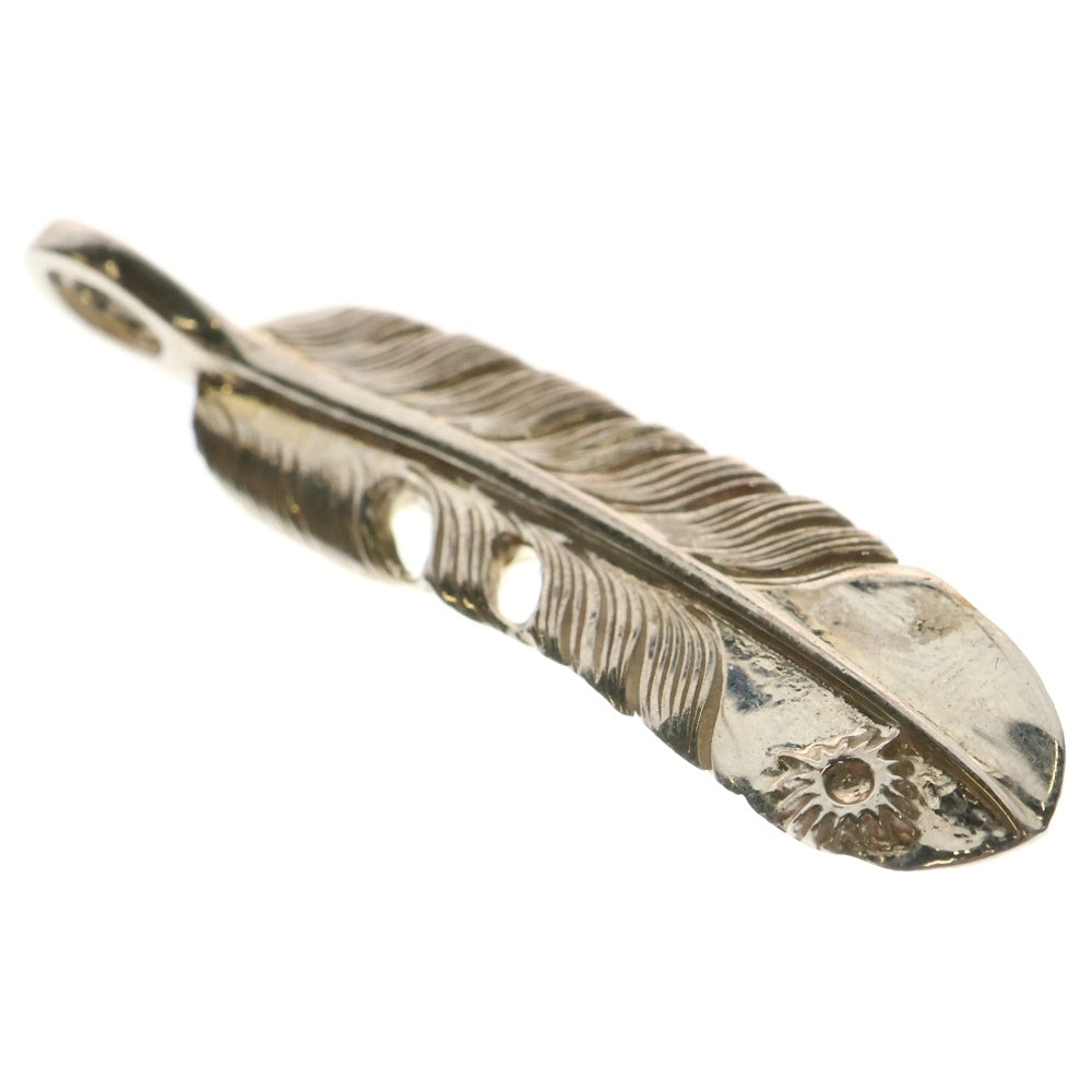 ARIZONA FREEDOM(アリゾナフリーダム) T-53d(50mm)先唐草フェザー ネックレストップ シルバー