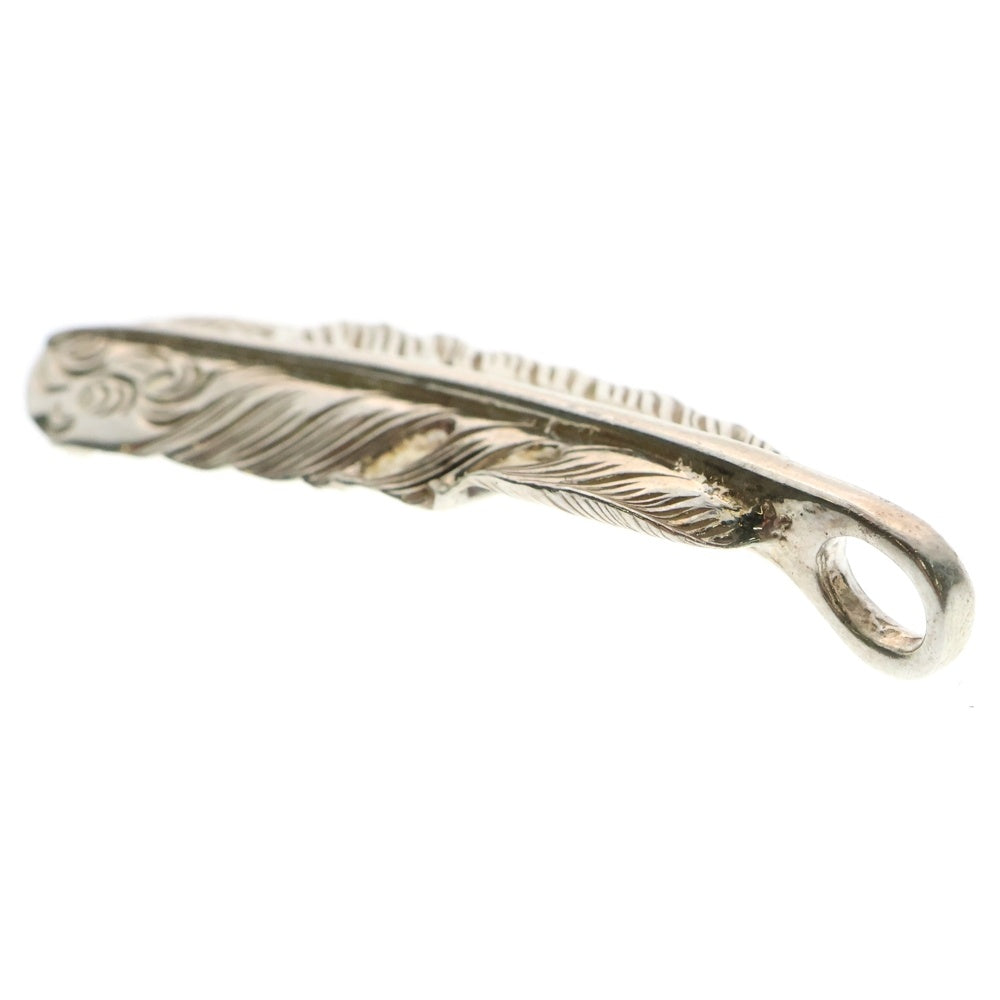 ARIZONA FREEDOM(アリゾナフリーダム) T-53d(50mm)先唐草フェザー ネックレストップ シルバー
