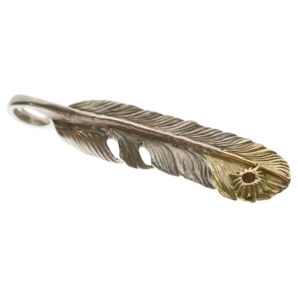 ARIZONA FREEDOM(アリゾナフリーダム) T-46e(40mm)先金フェザー ネックレストップ シルバー