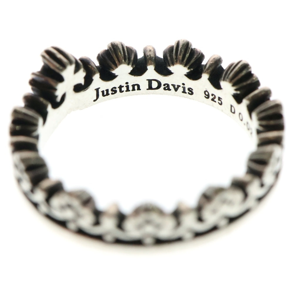 Justin Davis(ジャスティンデイヴィス) CORONATION リング シルバー