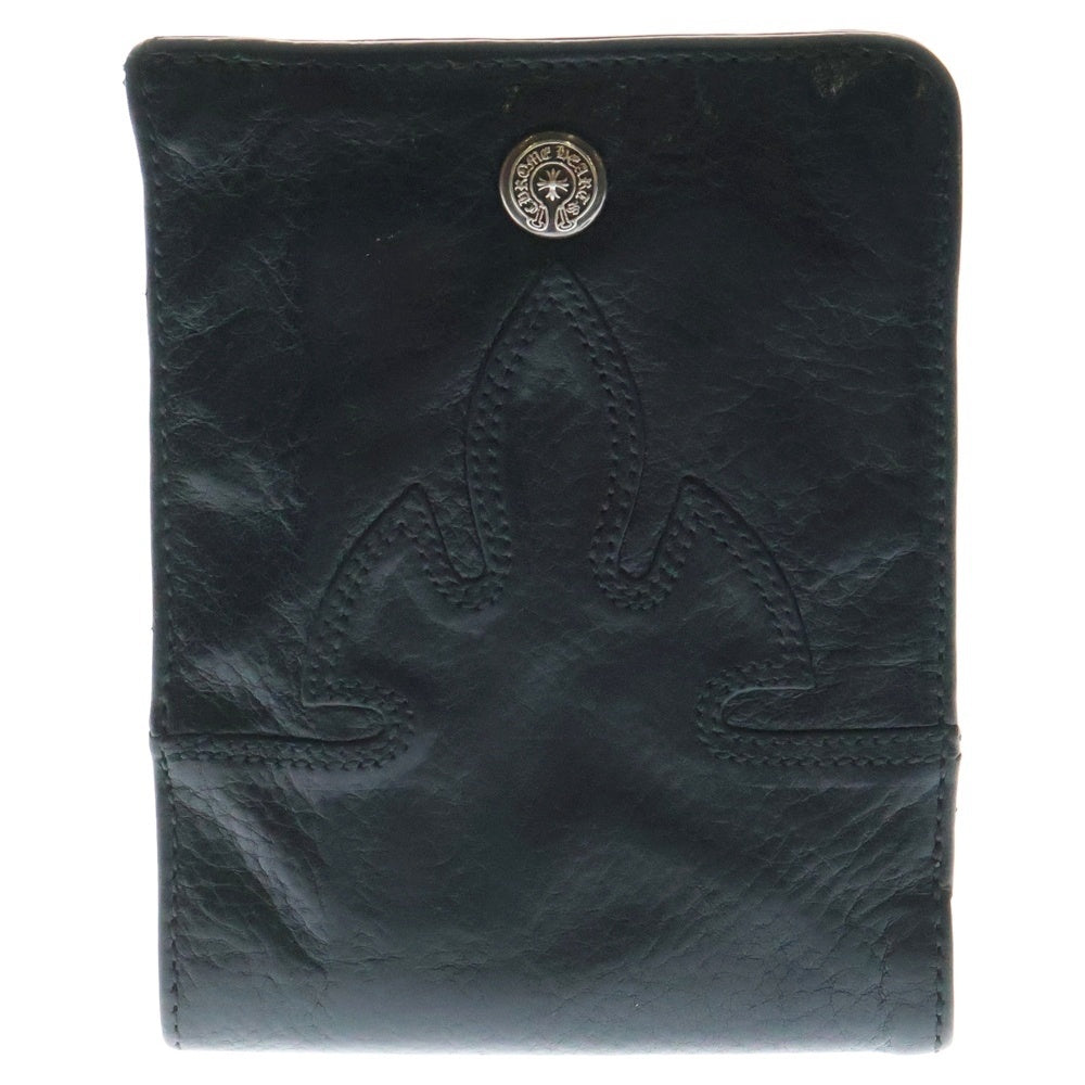 CHROME HEARTS(クロムハーツ) CASHING IN キャッシングイン フレアニー二つ折りレザーウォレット