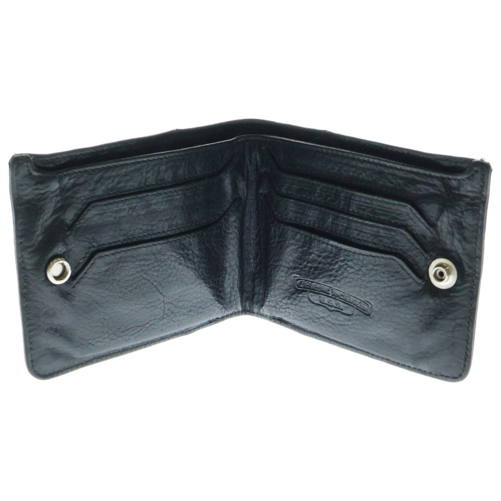 CHROME HEARTS(クロムハーツ) CASHING IN キャッシングイン フレアニー二つ折りレザーウォレット