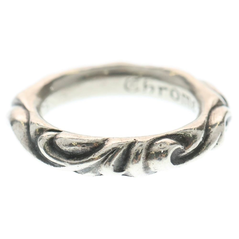 CHROME HEARTS(クロムハーツ) SCRL BAND スクロールバンド リング シルバー BCA351