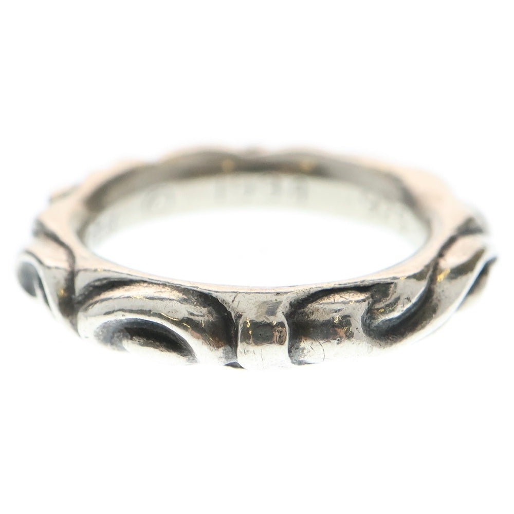 CHROME HEARTS(クロムハーツ) SCRL BAND スクロールバンド リング シルバー BCA351