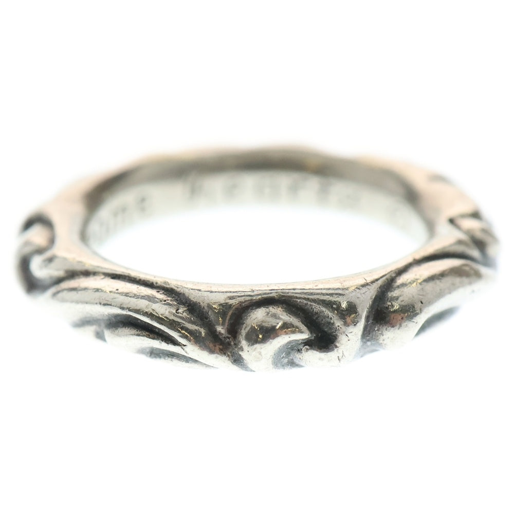 CHROME HEARTS(クロムハーツ) SCRL BAND スクロールバンド リング シルバー BCA351