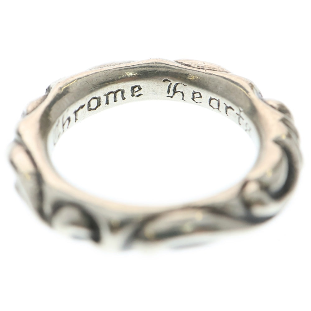 CHROME HEARTS(クロムハーツ) SCRL BAND スクロールバンド リング シルバー BCA351