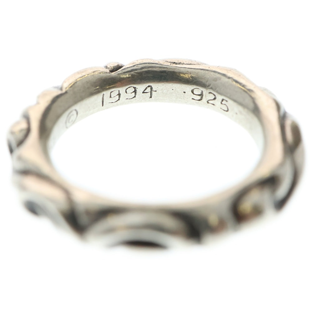 CHROME HEARTS(クロムハーツ) SCRL BAND スクロールバンド リング シルバー BCA351