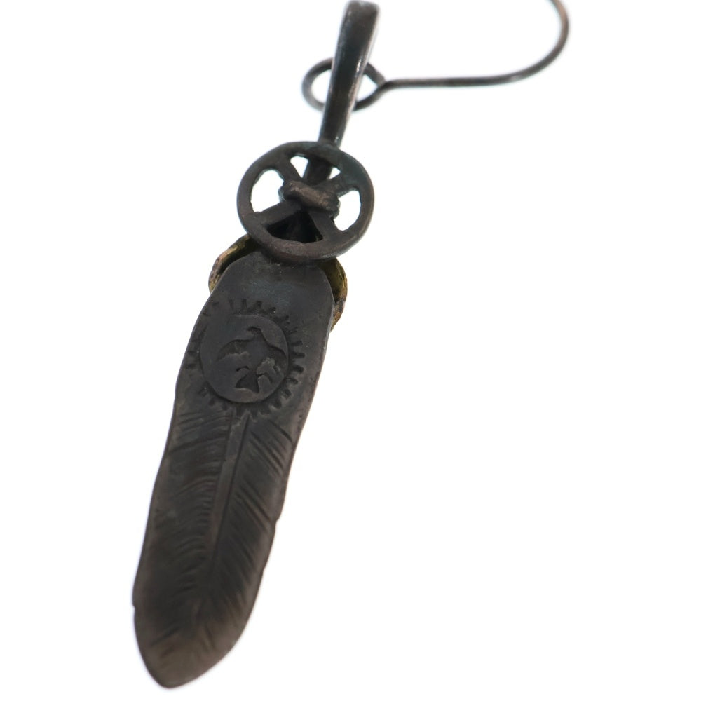 goro's(ゴローズ) ハートホイールフェザー小ピアス