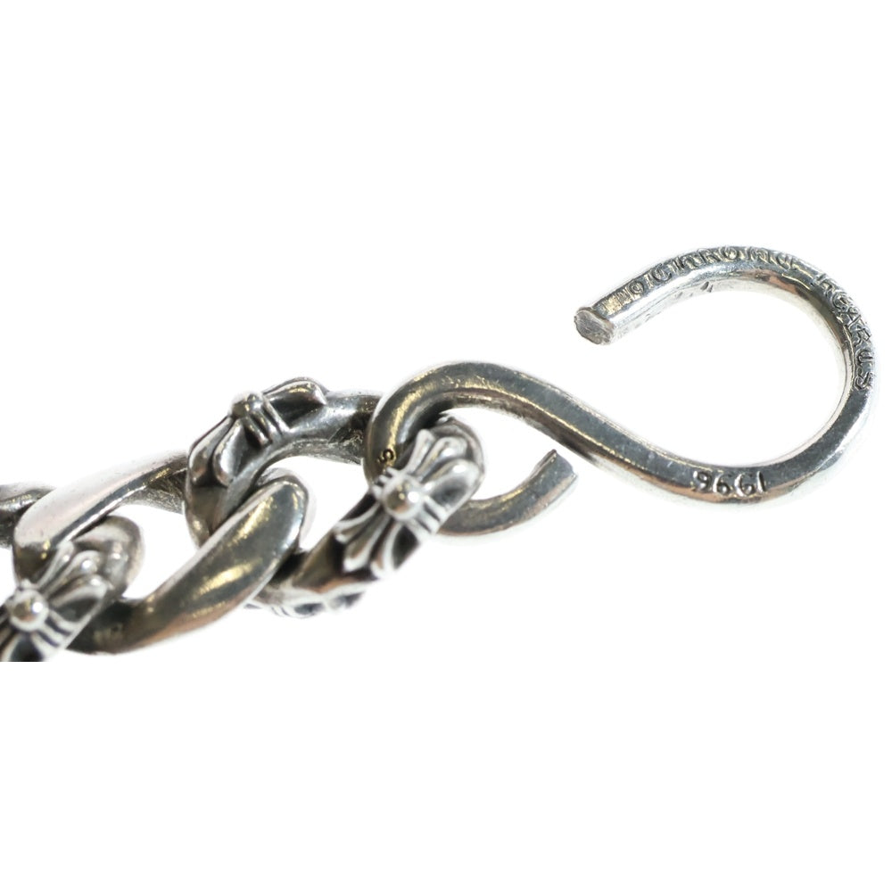 CHROME HEARTS(クロムハーツ) FANCY LONG-S/1クリップロングファンシー ウォレットチェーン シルバー BCA074