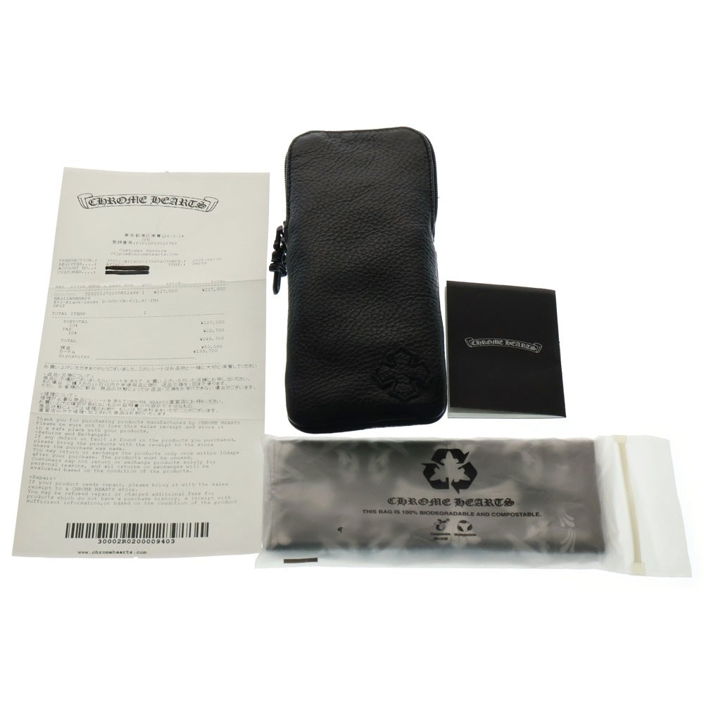 CHROME HEARTS(クロムハーツ) HALLLAMANASS ホースシューテンプル サングラス ブラック/シルバー
