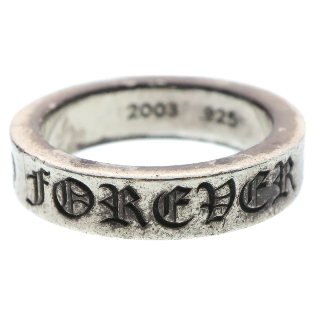 CHROME HEARTS(クロムハーツ) 6mm SPACER FOREVER 6mmスペーサーリング フォーエバーシルバー BCA337