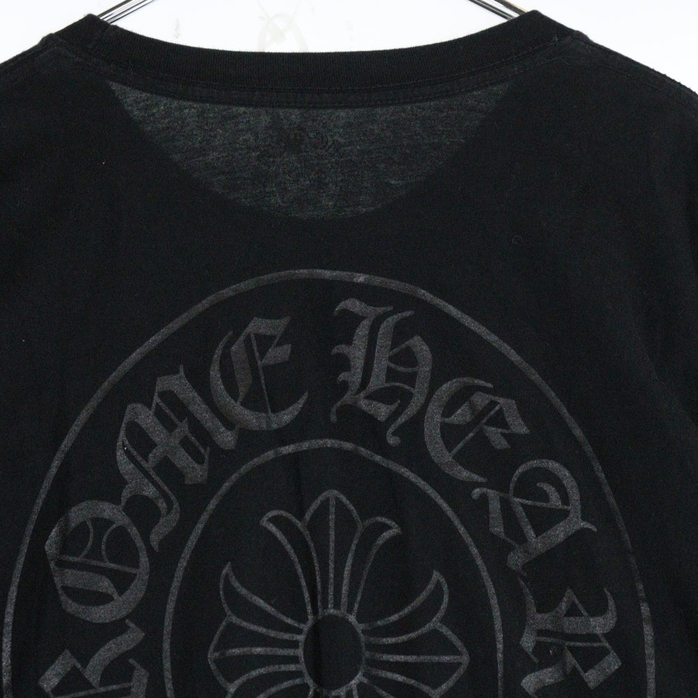 CHROME HEARTS(クロムハーツ) CH L/S 1 STAFF限定ホースシュープリント長袖カットソー ブラック