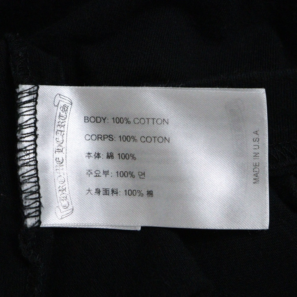 CHROME HEARTS(クロムハーツ) CH L/S 1 STAFF限定ホースシュープリント長袖カットソー ブラック