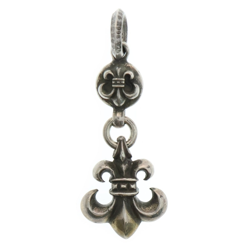 CHROME HEARTS(クロムハーツ) 1BALL BS FLEUR 1ボールBSフレアチャーム ペンダントトップ シルバー BCA198