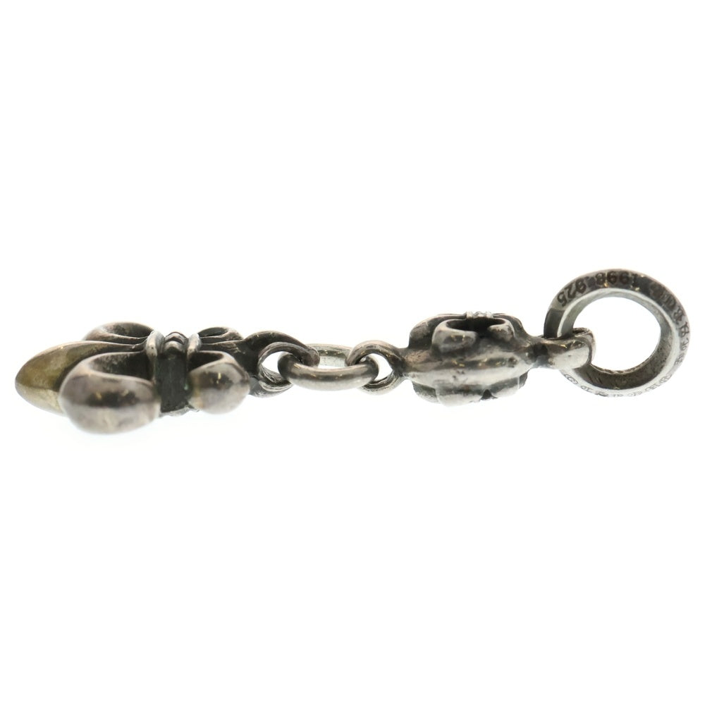 CHROME HEARTS(クロムハーツ) 1BALL BS FLEUR 1ボールBSフレアチャーム ペンダントトップ シルバー BCA198