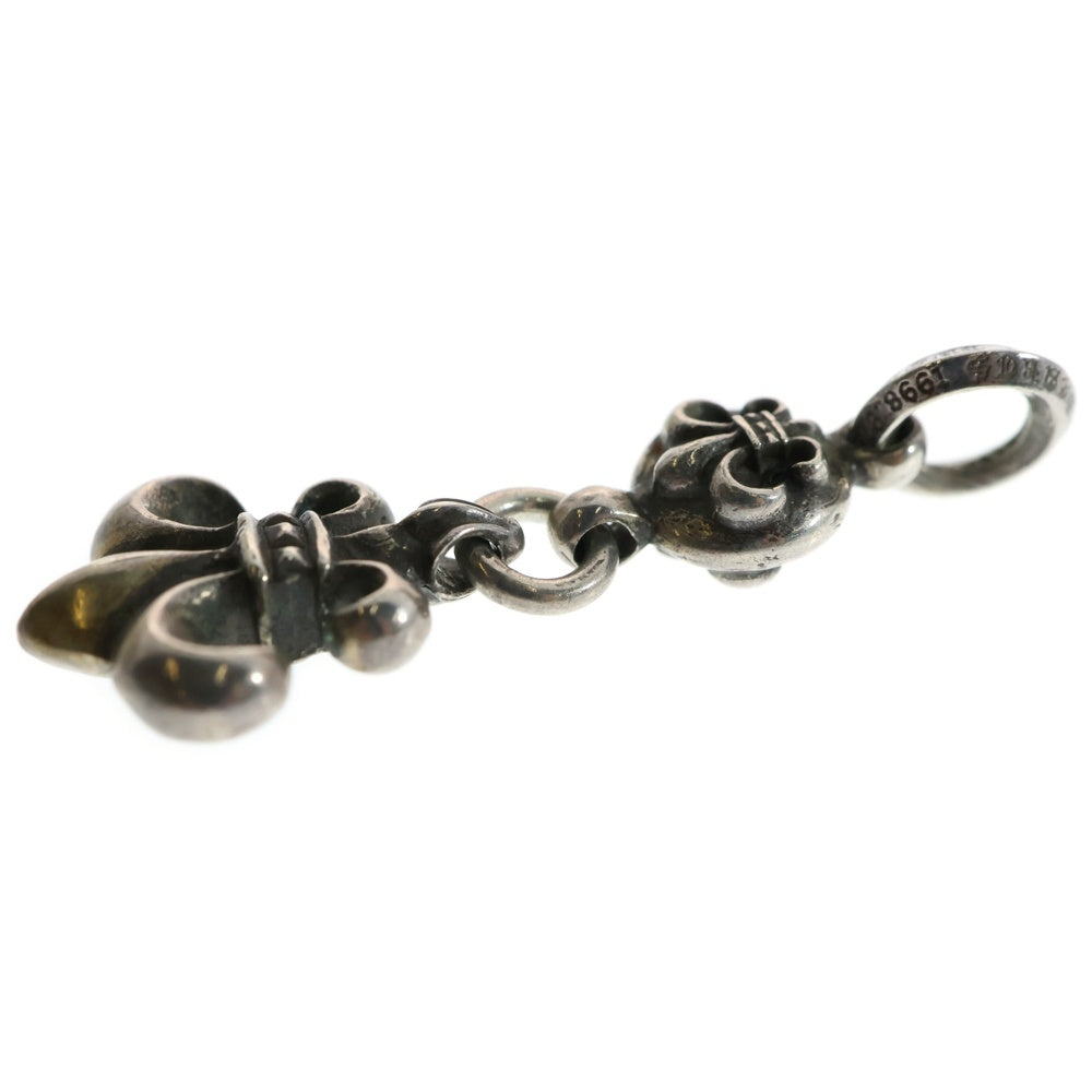 CHROME HEARTS(クロムハーツ) 1BALL BS FLEUR 1ボールBSフレアチャーム ペンダントトップ シルバー BCA198